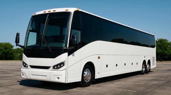 Exterior of Charter Bus Company Kenosha's 40 Passenger Party Bus in Kenosha