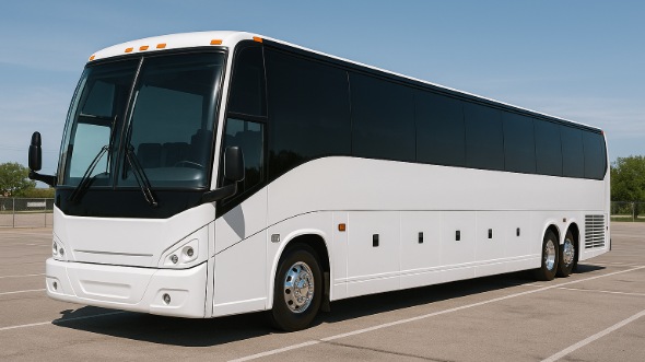 Exterior of Charter Bus Company West Allis's 50 Passenger Party Bus in West Allis